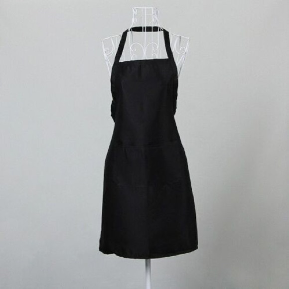 Set of 2 Black Chef Easy Aprons - Picture 1 of 2
